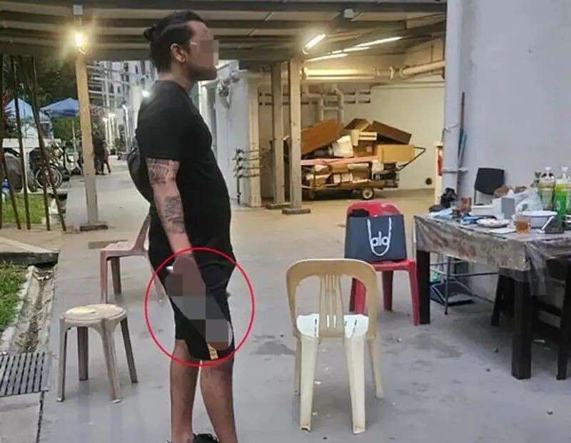 砍人了!新加坡出动反恐部队+警犬追捕持刀男子