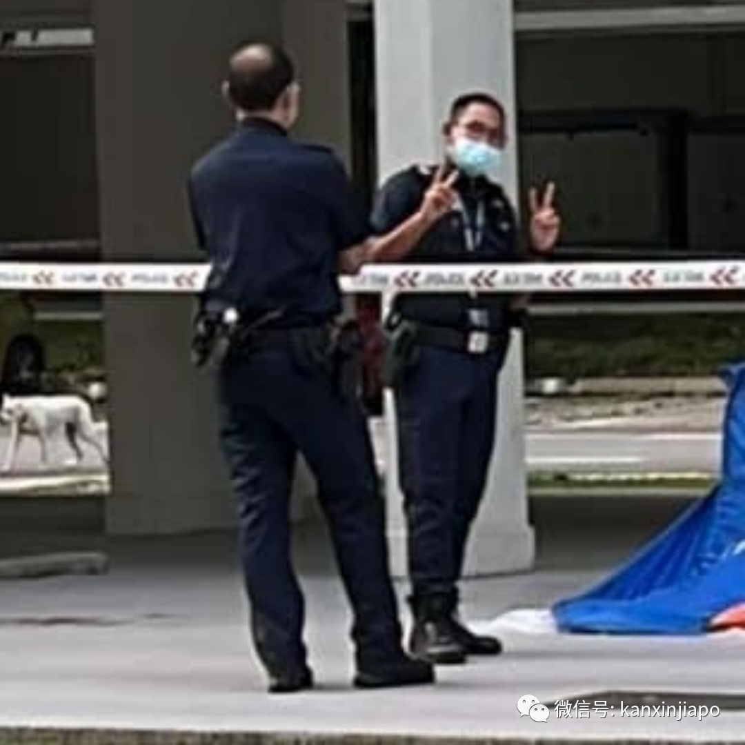 因在坠楼现场比“耶”,新加坡一警员将面临处分