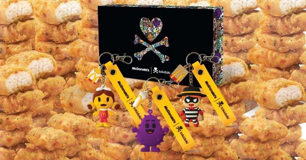 新加坡麦当劳联名tokidoki,香辣麦乐鸡回归+限定饰品萌翻登场~