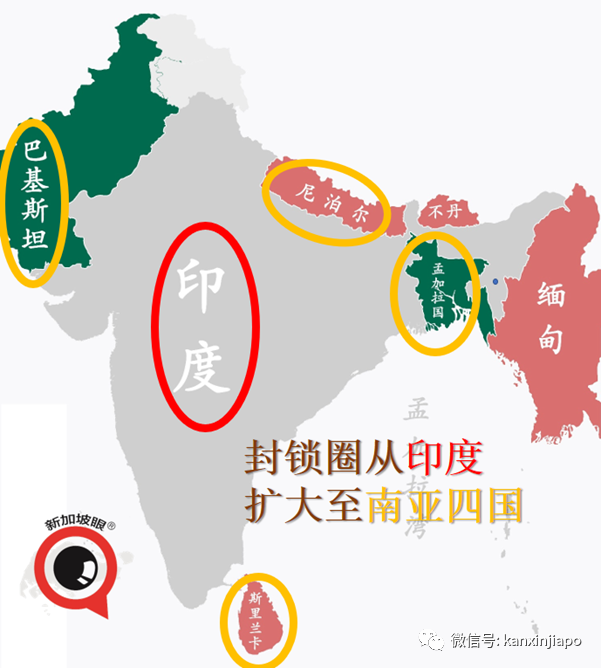 印度日增40万起,已死21万人!新加坡将封锁圈扩大至南亚四国