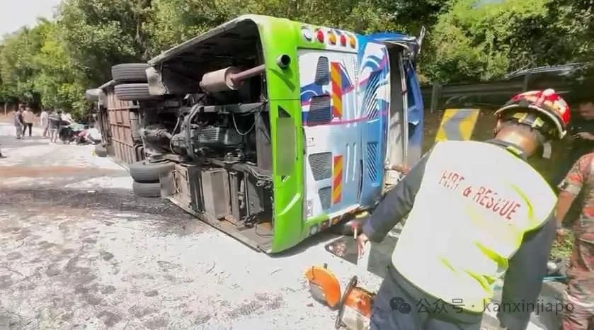 2死19伤!满载中国游客的巴士在云顶翻覆!6天换3辆车,司机曾无照驾驶,现场细节曝光