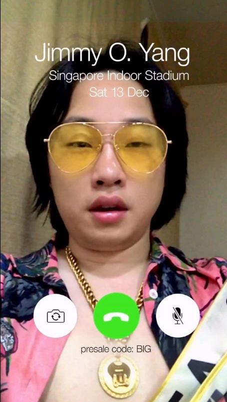 爆满!Jimmy O Yang新加坡巡演将加演第三场,场地升级