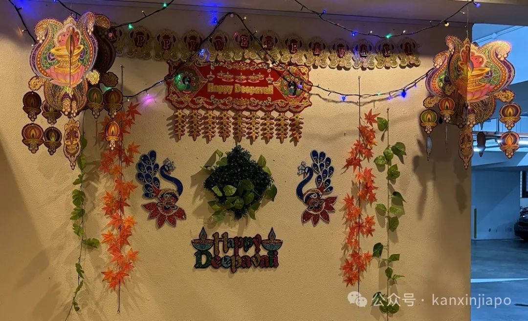在公寓组织了一场屠妖节庆祝晚会!印度小吃,海娜纹身都安排上了