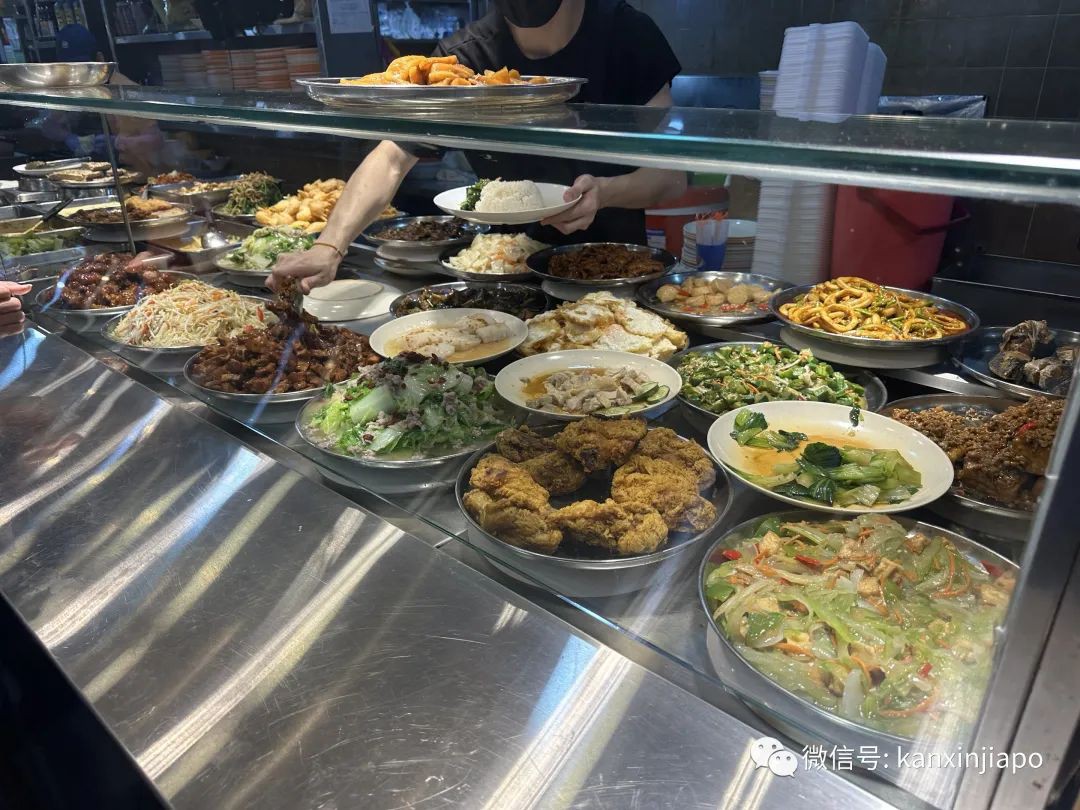 西兰花卖肉价、薯饼卖鱼价,新加坡杂菜饭越来越离谱!哪家摊位最便宜?攻略来了
