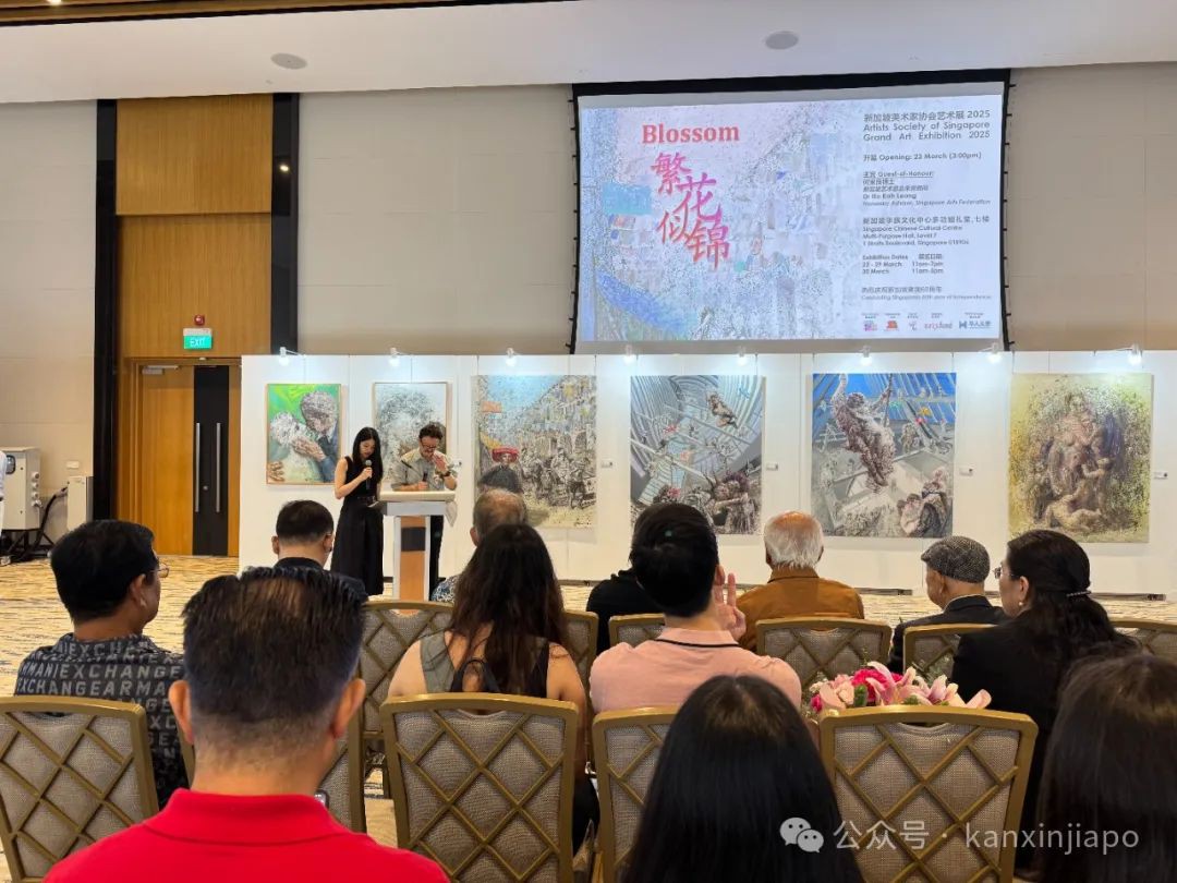 新加坡 “繁花似锦” 艺术展璀璨启幕:看任建辉融合破界下的艺术如何呈现
