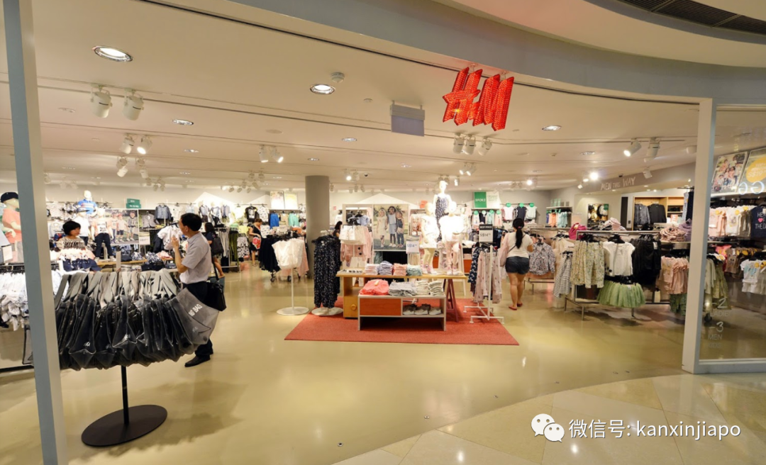 服装品牌H&M不会关闭新加坡分店