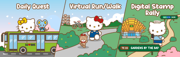 LTA ×Hello Kitty活动!打卡地铁站,换限量包包挂饰、手机链...