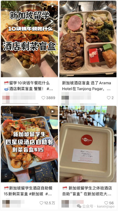 中国留学生带火了“10新元剩菜盲盒”